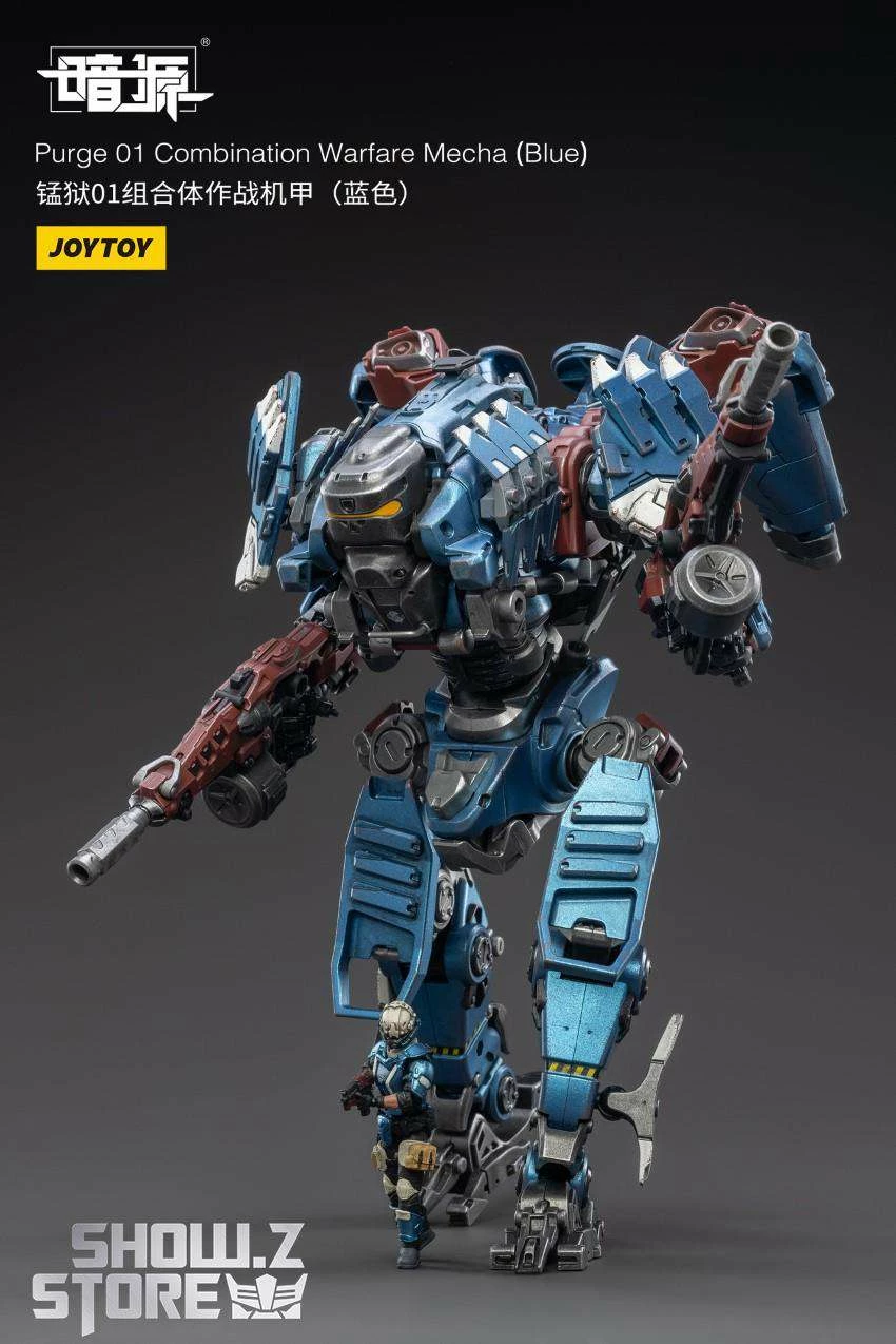 JoyToy Source 1/25 Purge 01 Combination Warfare Mecha Blue Version W/ Pilot 12 JoyToy Source 1/25 Purge 01 Combination Warfare Mecha Blue Version W/ Pilot - Image 10