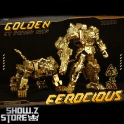 Cang-Toys CT-CY01SP Ferocious Rampage Feral Rex Golden Version -Action Figures Store f2ee8f0466