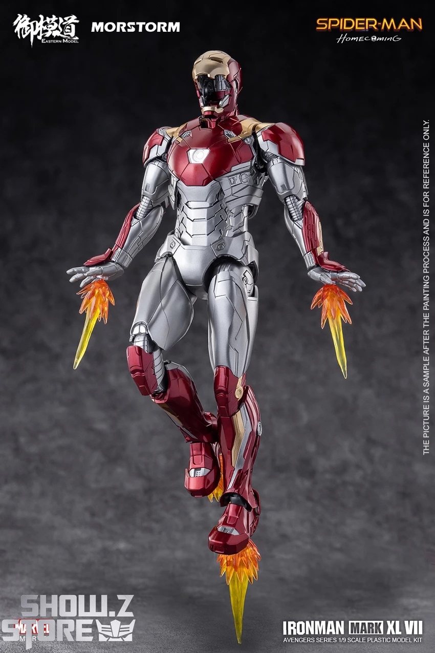 Eastern Model 1/9 Iron Man Mark 47 Pre-painted Model Kit Deluxe Version 7 Eastern Model 1/9 Iron Man Mark 47 Pre-painted Model Kit Deluxe Version - Image 5