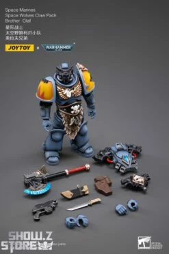 JoyToy Source 1/18 Warhammer 40K Space Wolves Claw Pack Brother Olaf -Action Figures Store f5fa63b0c1