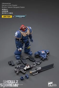 JoyToy Source 1/18 Warhammer 40K Ultramarines Heroes Of The Chapter Brother Veteran Sergeant Castor -Action Figures Store f69f415f27