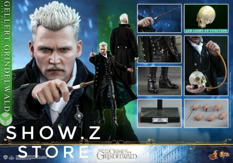 Hot Toys HT 1/6 Gellert Grindelwald MMS513 Fantastic Beasts: The Crimes Of Grindelwald 5 Hot Toys HT 1/6 Gellert Grindelwald MMS513 Fantastic Beasts: The Crimes Of Grindelwald - Image 3