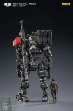 JoyToy Source 1/24 H07 Steel Bone Firepower Mecha Olive Version W/ Pilot -Action Figures Store f7a82688fe
