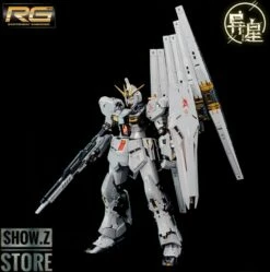 [SZ Custom] Bandai Custom RG 1/144 RX-93 Nu Gundam W/ Electroplated Chrome Painting -Action Figures Store f91eb62db0