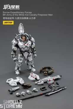 JoyToy Source 1/18 Sorrow Expeditionary Forces 9th Army Of The White Iron Cavalry Firepower Man -Action Figures Store fb75d2b46f