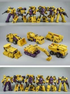 Toyworld TW-C07B Constructor Devastator Yellow Set Of 6 26 Toyworld TW-C07B Constructor Devastator Yellow Set Of 6 -Action Figures Store fbb7f81a59