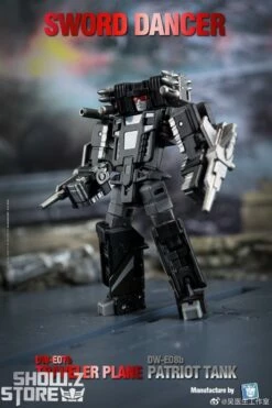 Dr.Wu Sword Dancer Slamdance DW-E07B Traveler Plane Raindance & DW-E08B Patriot Tank Grandslam Set Of 2 Black Version -Action Figures Store fcc3275801