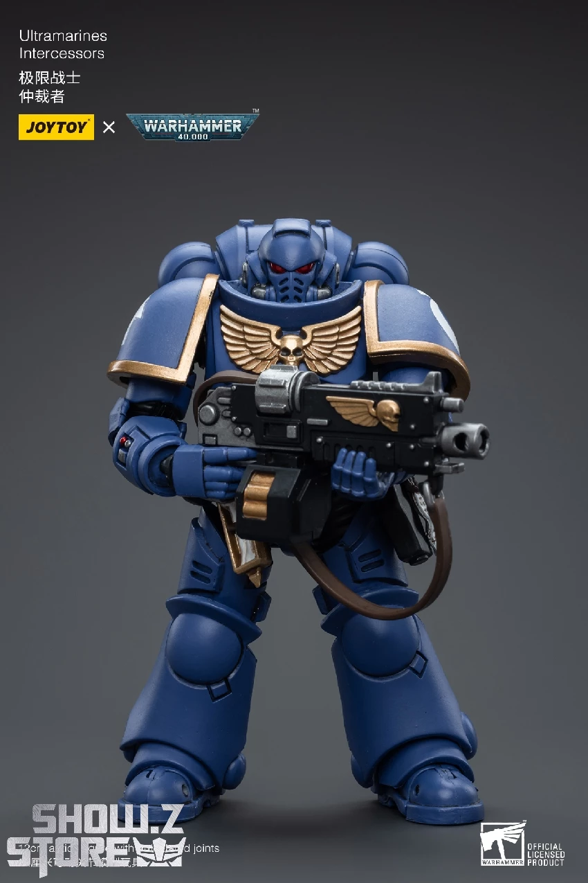 JoyToy Source 1/18 Warhammer 40K Ultramarines Intercessors 9 JoyToy Source 1/18 Warhammer 40K Ultramarines Intercessors - Image 7