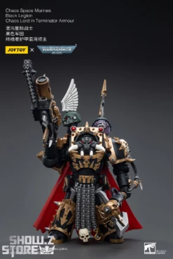 JoyToy Source 1/18 Warhammer 40K Chaos Space Marines Black Legion Chaos Lord In Terminator Armour -Action Figures Store fe2d09d46c