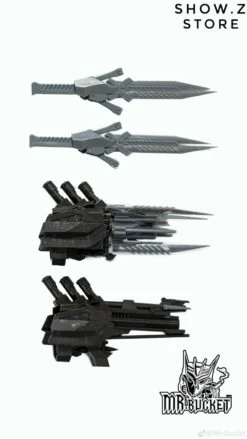 Mr-Bucket MR-02 Weapons Upgrade Kit Unique Toys UT R-01 Peru Kill AOE Lockdown -Action Figures Store ff8364b06d